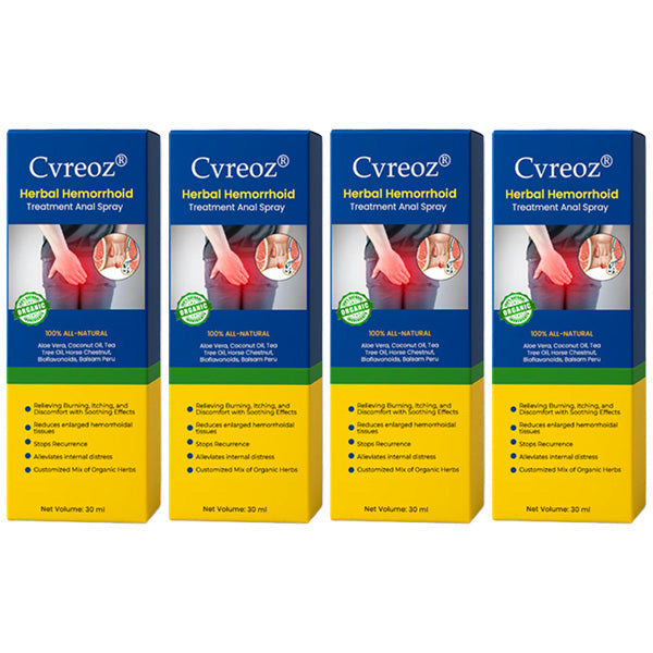 Cvreoz® Herbal Hemorrhoid Treatment Anal Spray Pro (Offer