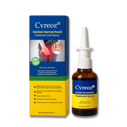 Cvreoz® Herbal Hemorrhoid Treatment Anal Spray Pro (Offer