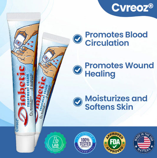 Cvreoz® VitaGluco Diabetes Treatment Cream✅ Heal Diabetic Wounds Faster & Safer (offer)