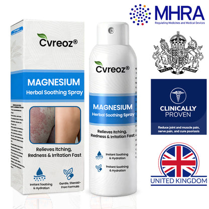 Cvreoz® Magnesium Herbal Psoriasis Spray ⚕️ FDA Certified