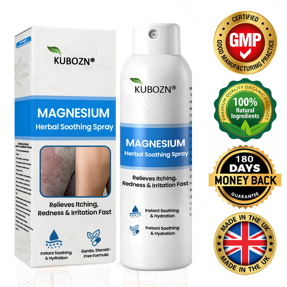 ⚕️ KUBOZN® Magnesium Herbal Psoriasis Spray ⚡3-MINUTE RELIEF