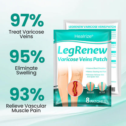 Healrize® Nano Microneedle Herbal Varicose Veins Patch✨Pain-Free & Instant Relief