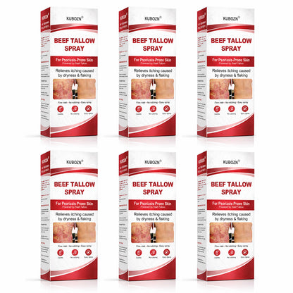 KUBOZN® Beef Tallow Spray — The No-Rub Relief for Psoriasis-Prone Skin✨