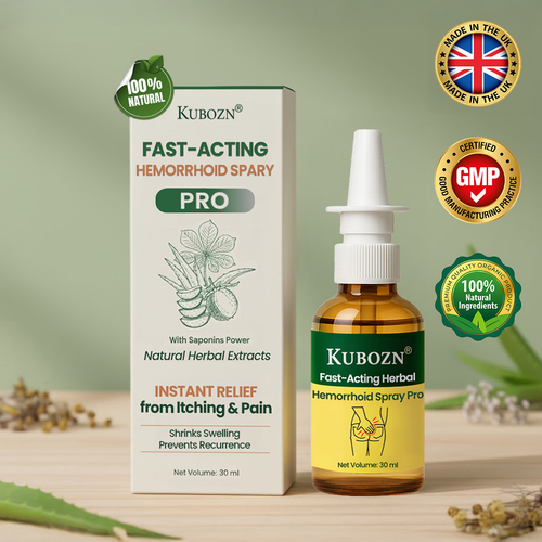 KUBOZN® Fast-Acting Herbal Hemorrhoid Spray Pro🩸(Stops Bleeding Instantly & Targets Internal/External Piles)