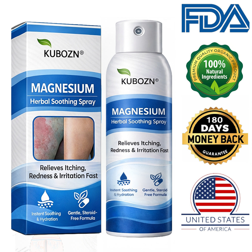 𝗢𝗳𝗳𝗶𝗰𝗶𝗮𝗹 𝗦𝘁𝗼𝗿𝗲 | KUBOZN® Magnesium Herbal Psoriasis Spray