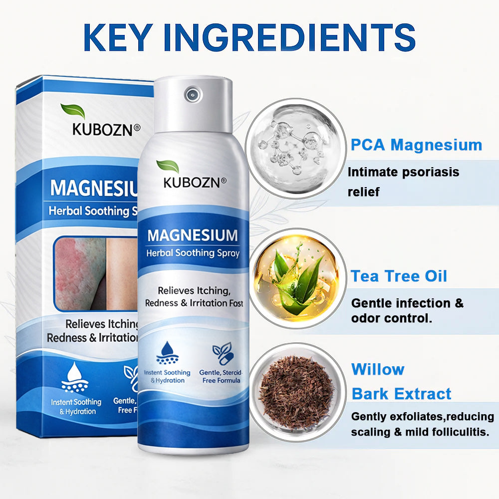 𝗢𝗳𝗳𝗶𝗰𝗶𝗮𝗹 𝗦𝘁𝗼𝗿𝗲 | KUBOZN® Magnesium Herbal Psoriasis Spray