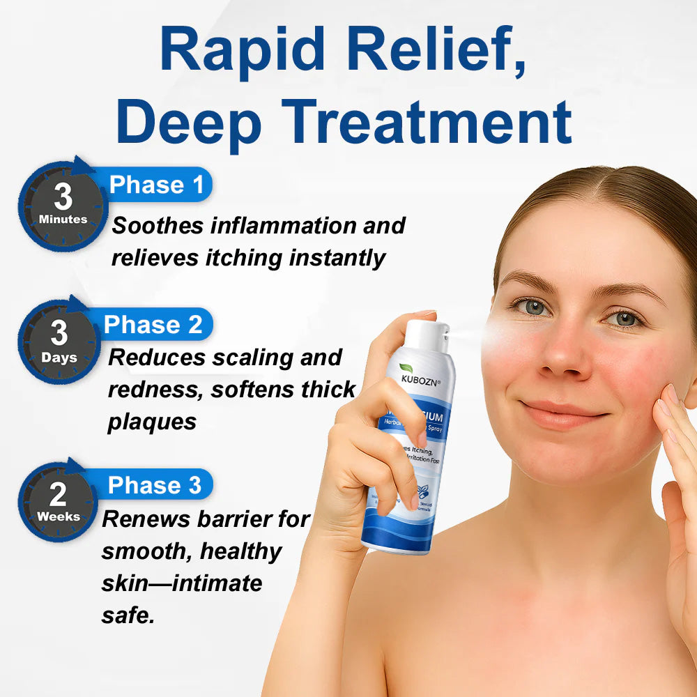 𝗢𝗳𝗳𝗶𝗰𝗶𝗮𝗹 𝗦𝘁𝗼𝗿𝗲 | KUBOZN® Magnesium Herbal Psoriasis Spray